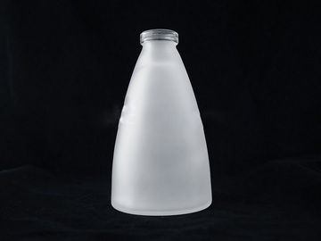 Grande Flint Frosted Glass Beverage Bottles 300ML con il cappuccio del PESO